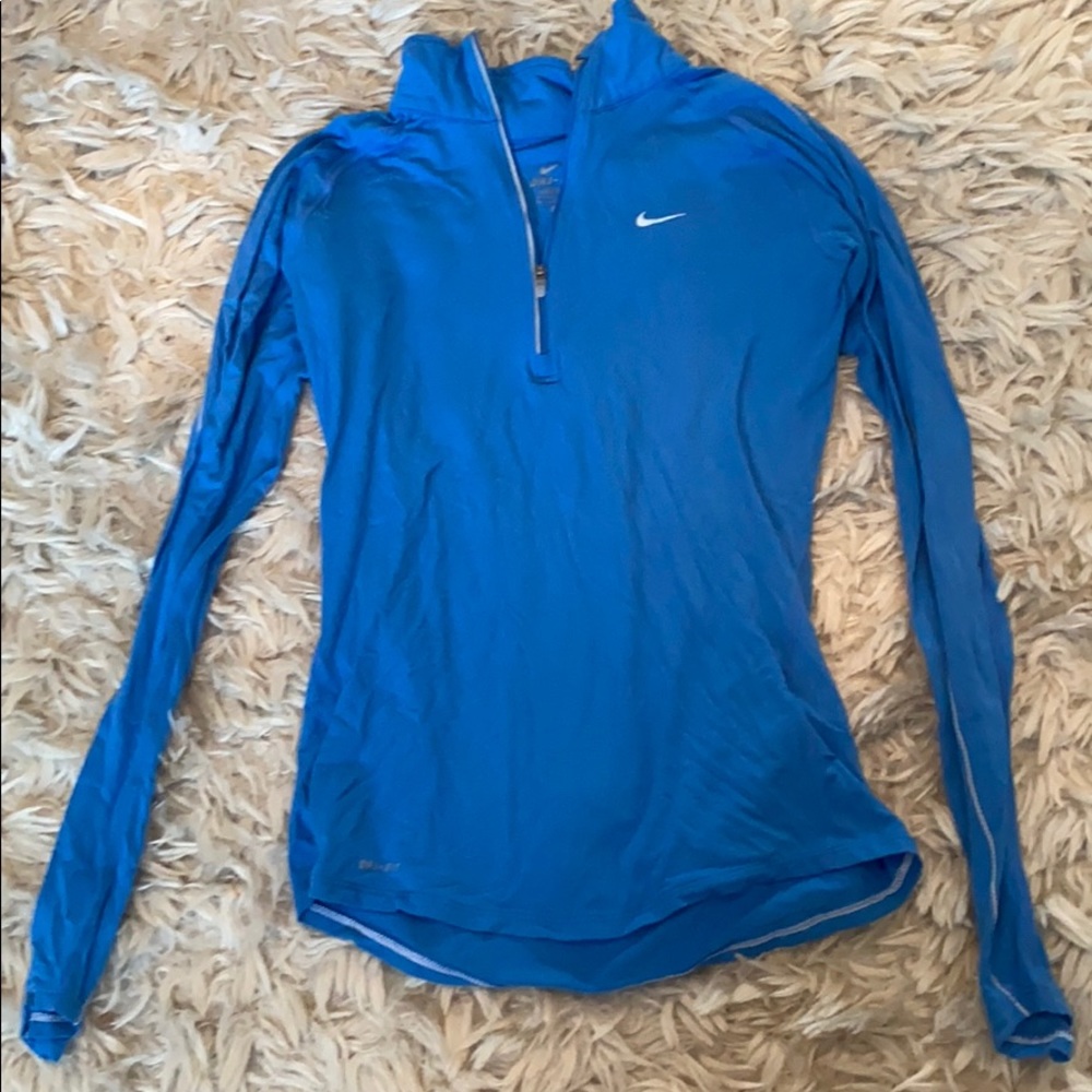 Nike dri fit quarter Zip. Size S